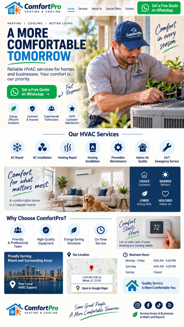 Web Climatización